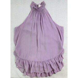 Cinq A Sept Lilac Silk Brie Blouse XS READ